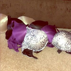 Victoria Secret Bombshell Bras(Selling as bundle)